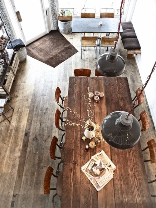 interior cafeteria ginger&white londres