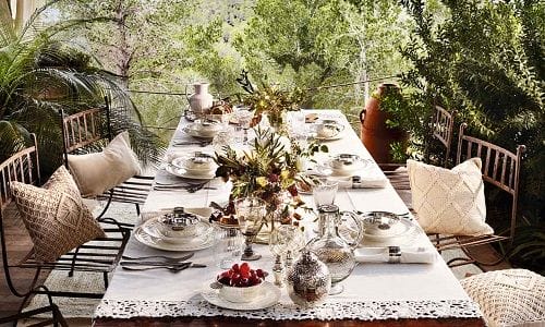 centro de mesa con flores