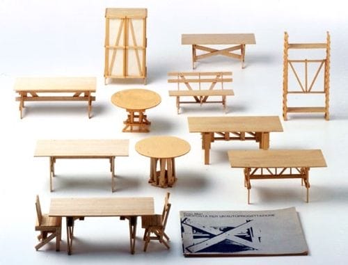 enzo mari autoprogettazione diseño muebles madera