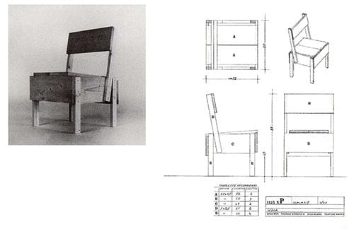 enzo mari autto manual muebles diseño