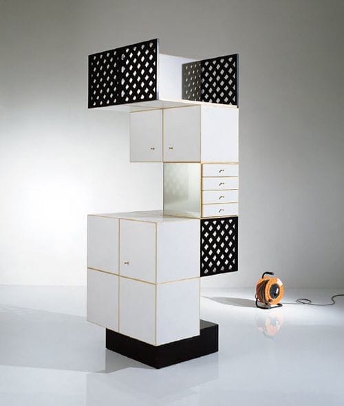 mueble cajonera asimetrico modular