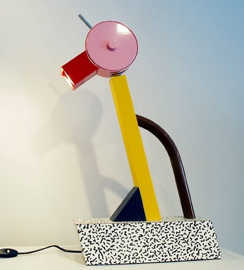 lampara estilo memphis