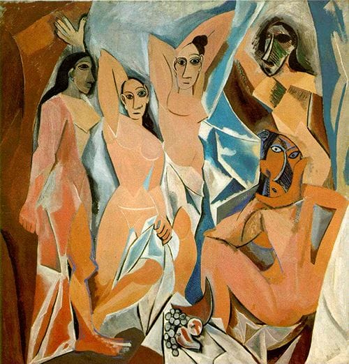 "Las señoritas de Avignon", Pablo Picasso (1906)