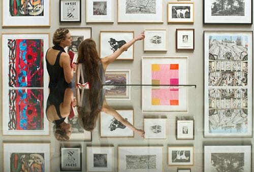 People view some of the art on display at the British Royal Academy of Arts' Summer Exhibition 2011 in central London, on June 2, 2011. The 243rd Summer Exhbition opens to the public on June 7 and runs until August 15, 2011. AFP PHOTO/Leon Neal (Photo credit should read LEON NEAL/AFP/Getty Images)