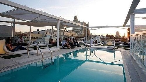 piscina en azotea