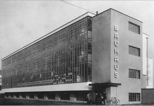 edificio escuela de la bauhaus