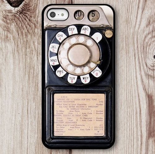 funda movil retro