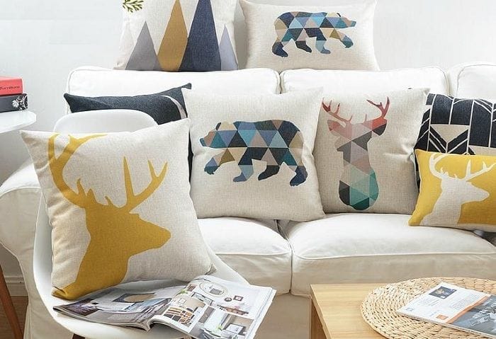 Cojines con animales