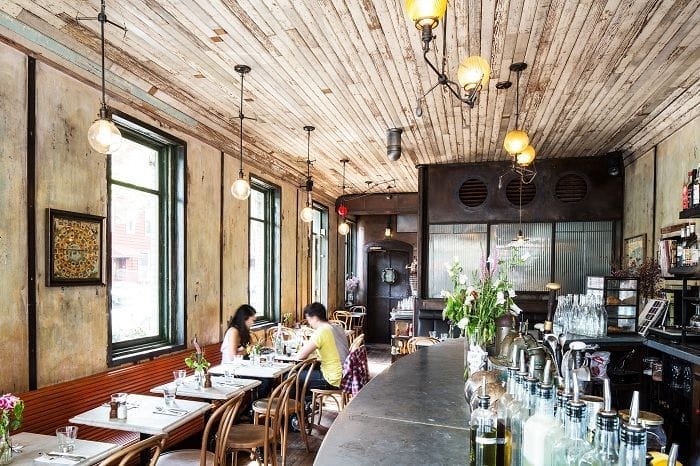 Five Leaves, un restaurante de estilo hipster en Brooklyn