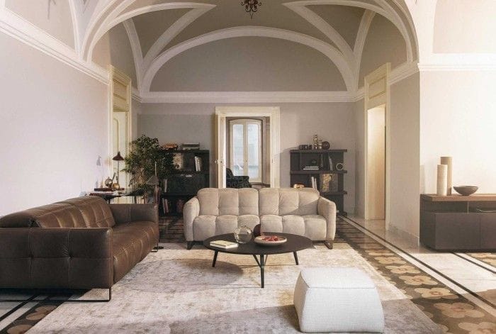 salon con sofas natuzzi