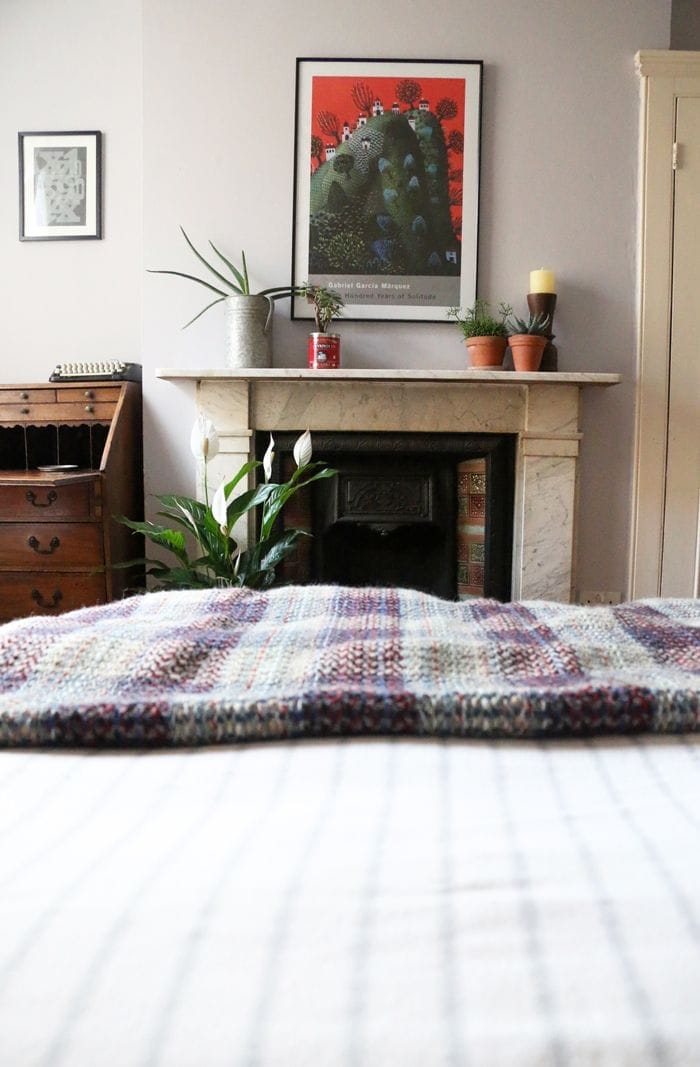 cama matrimonio chimenea b&b  brixton town