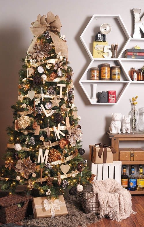 Algunas ideas para decorar tu árbol de Navidad
