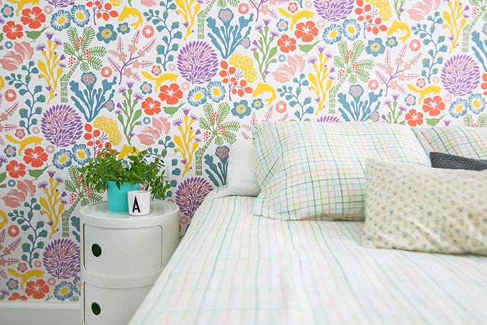 dormitorio colores vivos