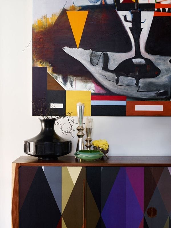 comoda formas grometricas de colores