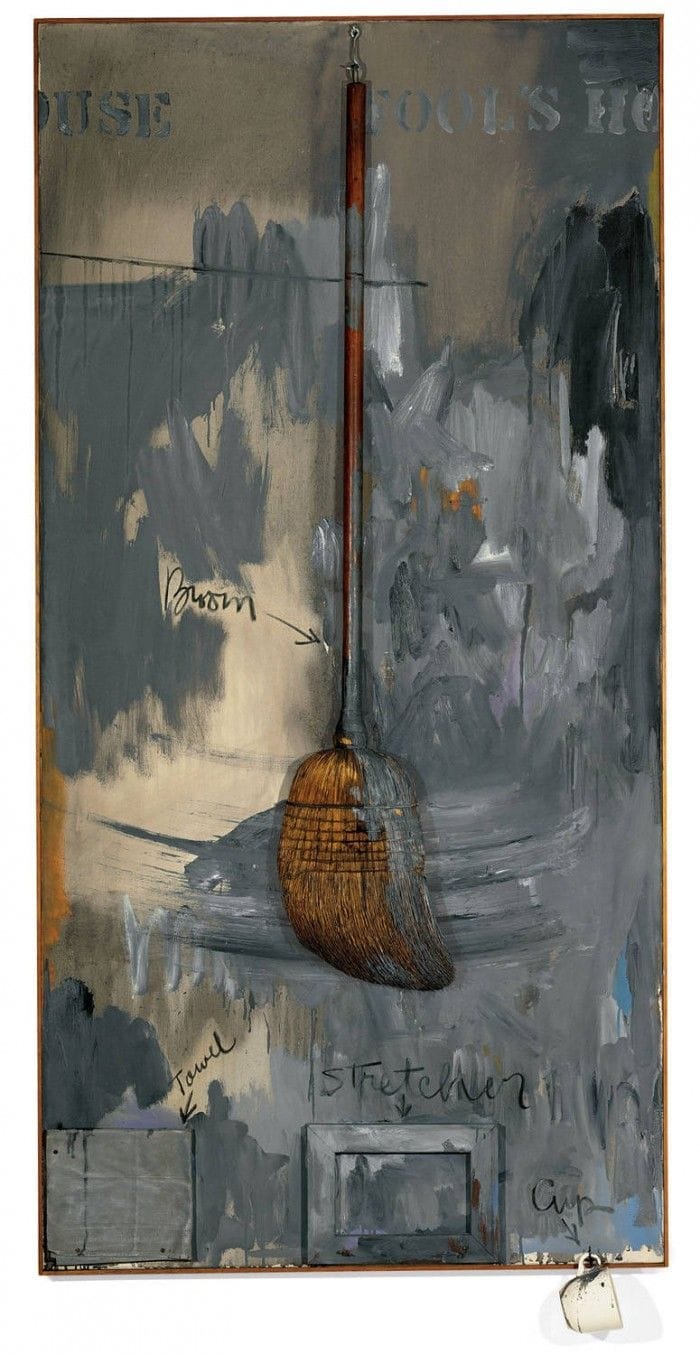 fool house obra jasper johns artista pop art escoba