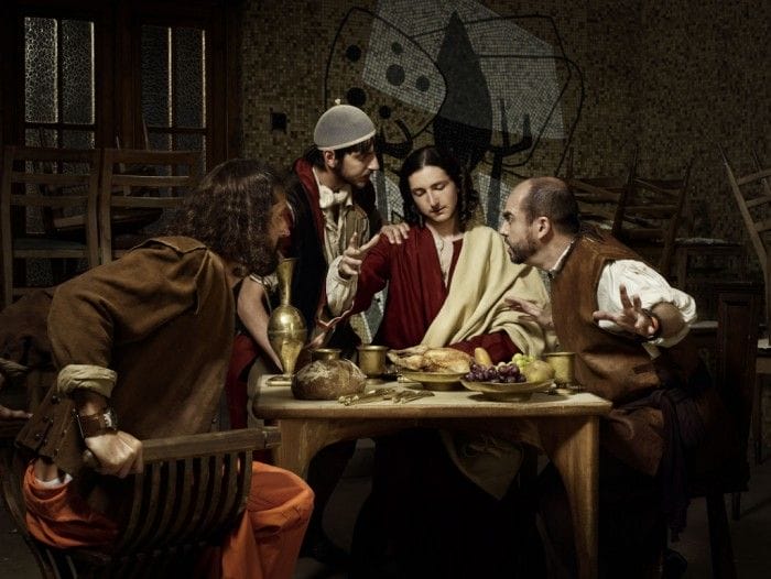 cena en emaus bodegon laboral gijon erwin olaf fotografia que parece pintura