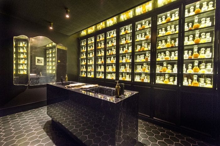 expositor de botellas