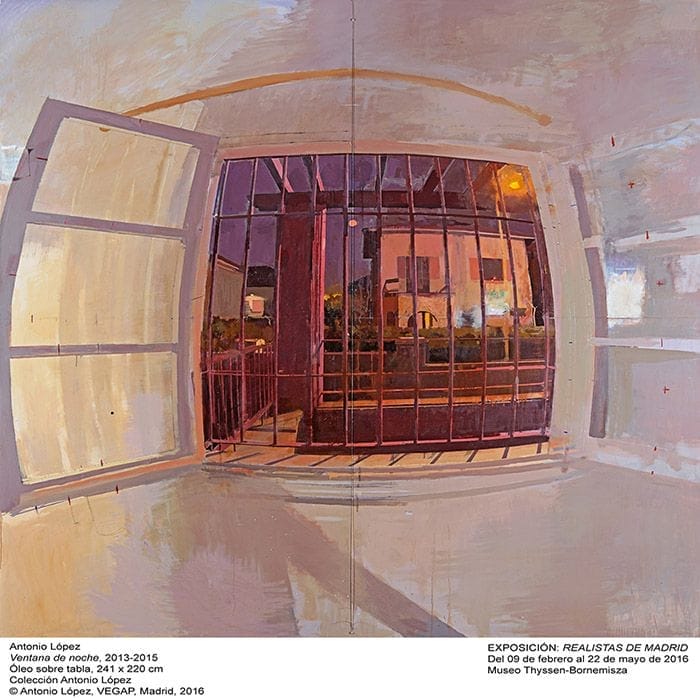 antonio lopez ventana de noche