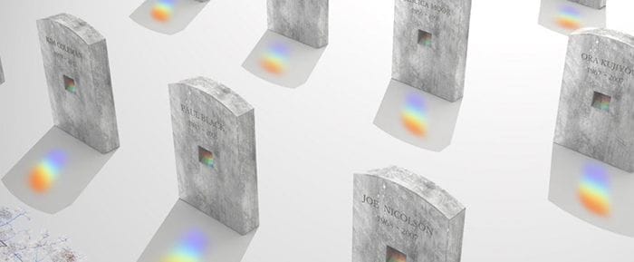 diseño en tu entierro tumbas creativas lapida cristal