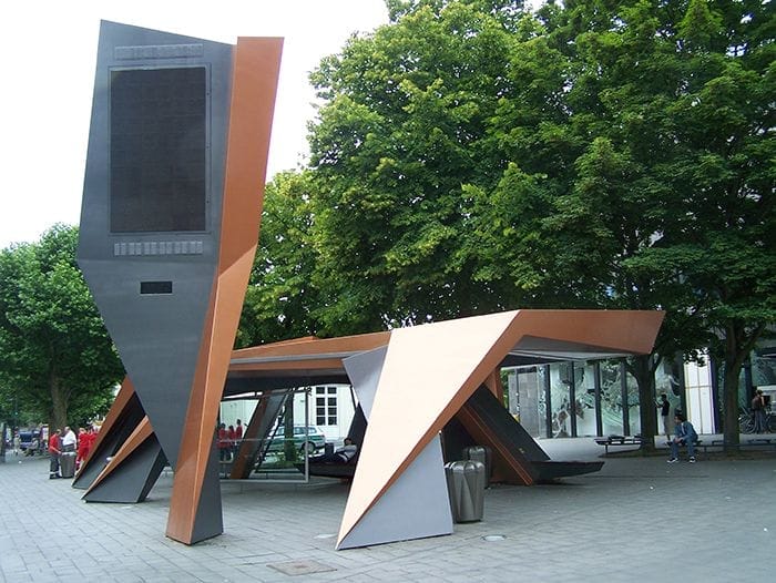 Aachen Busshelter peter_Eisenman