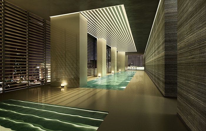 piscina armani casa