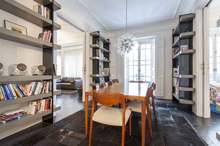 estanterías comedor