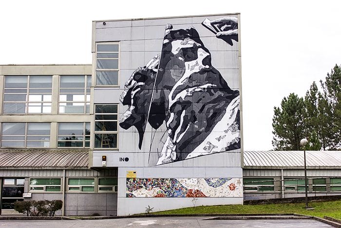 mural ino desordes creativas 2015 griego grecia street art galicia arte urbano