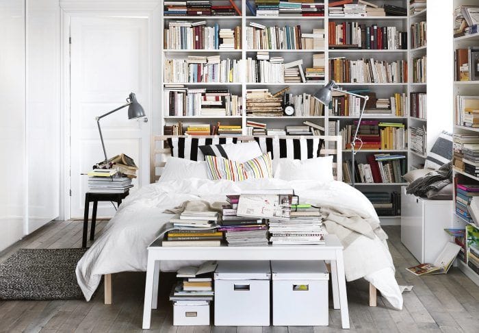 estanteria billy ikea diseno sueco gillis lundgren escandinavo libreria