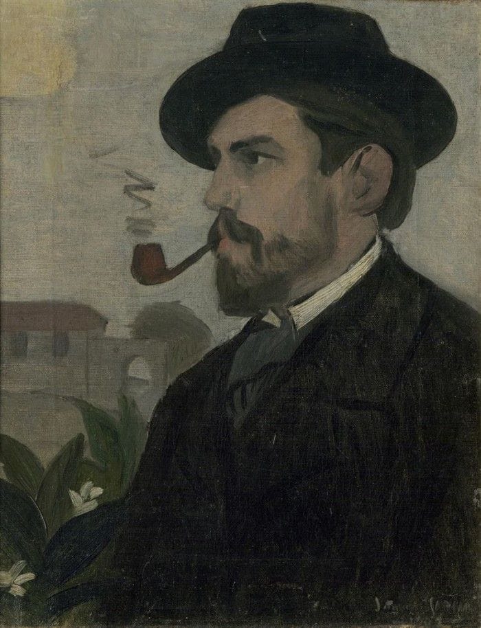 retrato del pintor joaquin torres garcia un moderno en la arcadia espacio fundacion telefonica artista uruguayo moderno 2