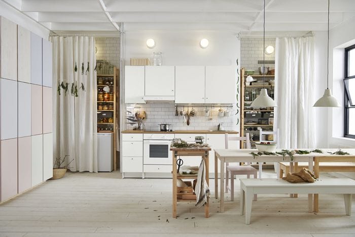 cocina blanca catalogo IKEA 2017