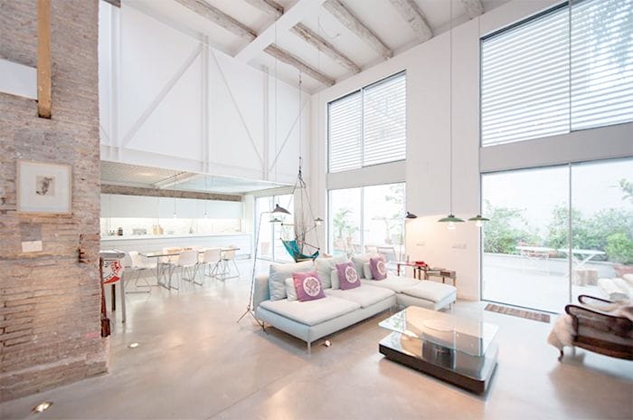 lluis corbella salon moderno abierto