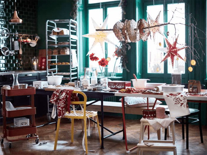 salon alegre navidad IKEA 2016 2017