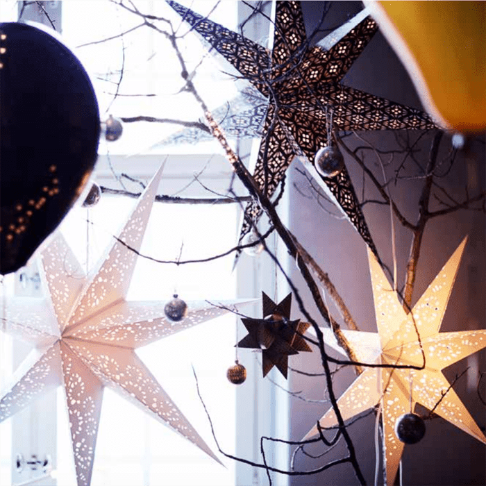 guirnalda estrellas navidad IKEA 2016 2017