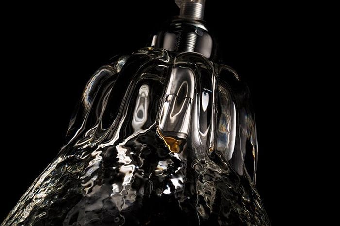 parte superior lampara