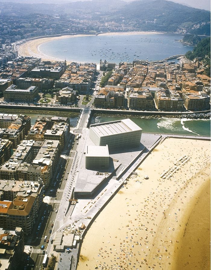 kursaal vista aerea san sebastian