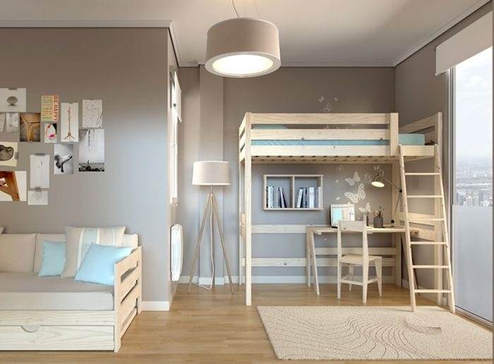 litera lufe muebles madera