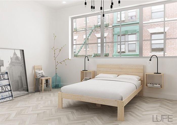 cama matrimonio doble lufe