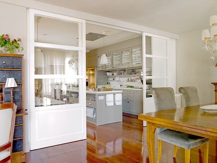 puertas blancas cristal cocina deulonder