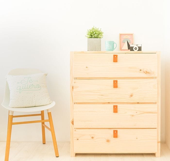 muebles lufe madera comoda