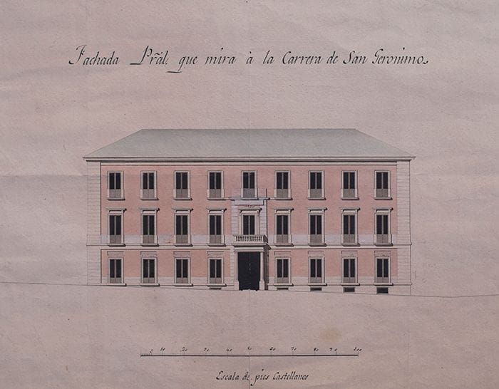 boceto palacio duquesa villahermosa rafael moneo
