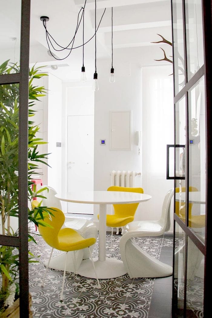 estudio viteri lapeña diseño mesa sillas