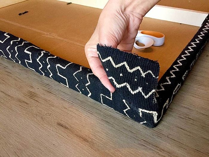 tapizado mueble mud cloth