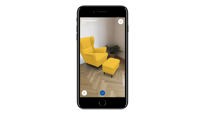 IKEA Place, la nueva app de realidad aumentada de IKEA, ya disponible en España