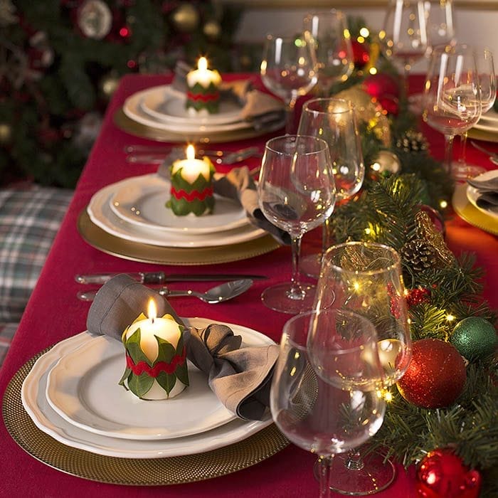 DIY de decoración para crear mesas de Navidad con diferentes estilos