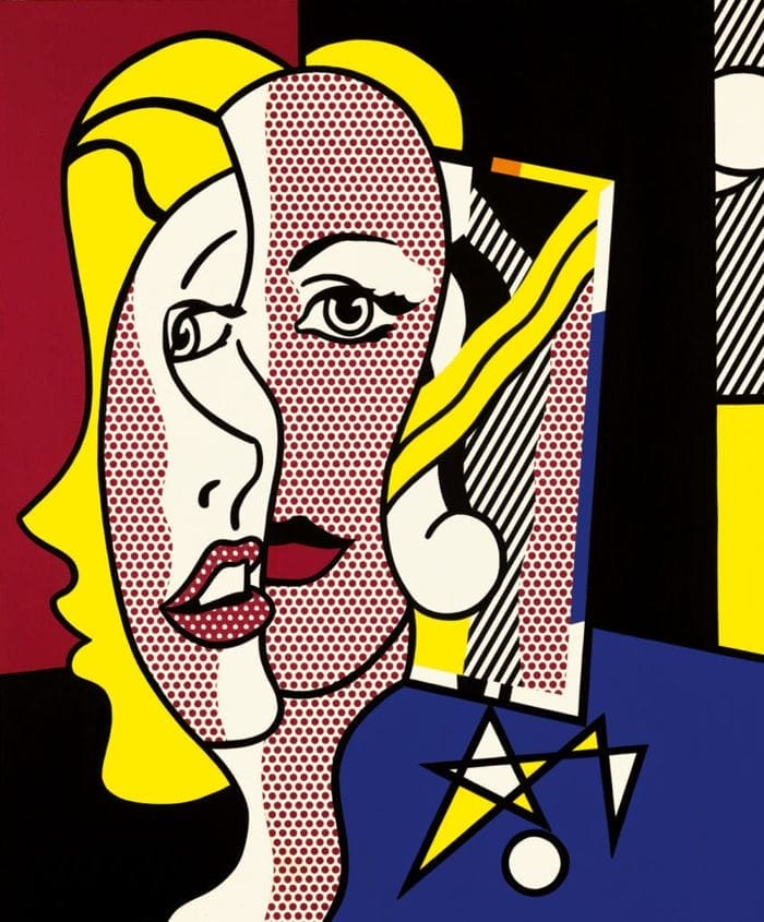 "Female Head" de Roy Lichtenstein se subastará en Nueva York