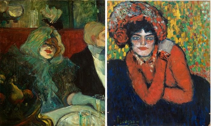 Exposición Picasso/Lautrec en el Museo Thyssen-Bornemisza