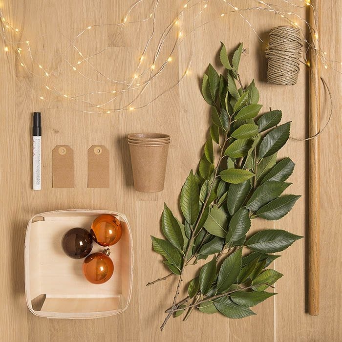 DIY de decoración para crear mesas de Navidad con diferentes estilos