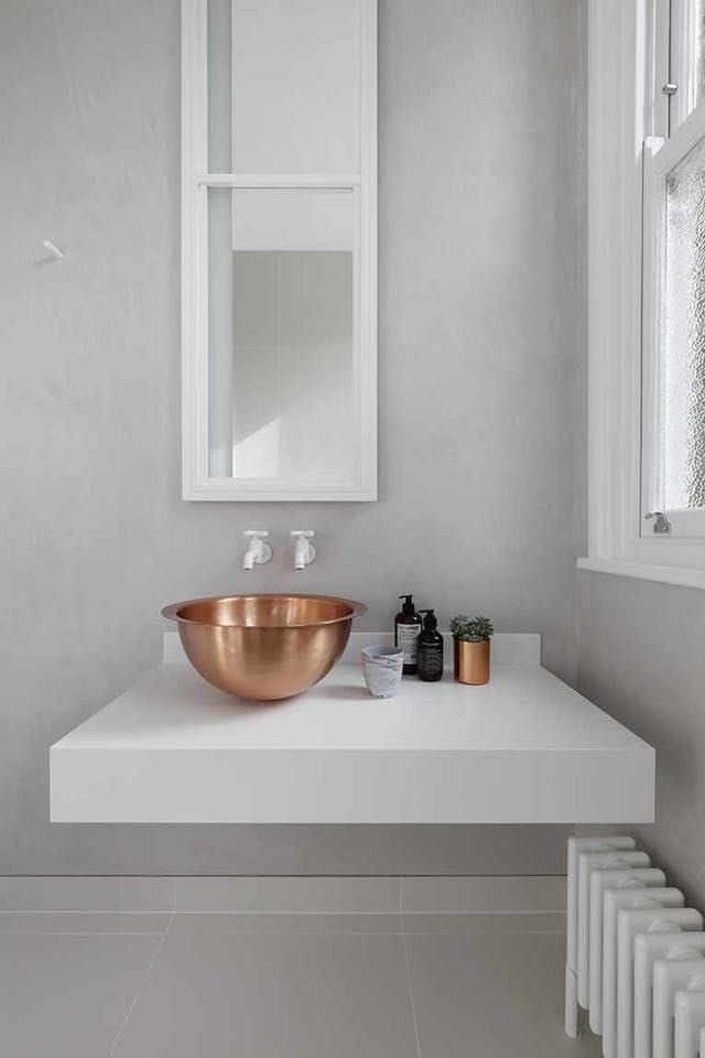 Balda baño para lavabo pequeño