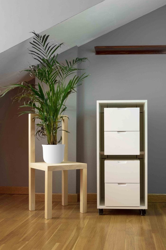 silla diseño integrada en cajonera chairs everywhere