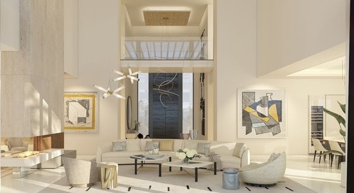 salon vivienda lujosa en Marbella